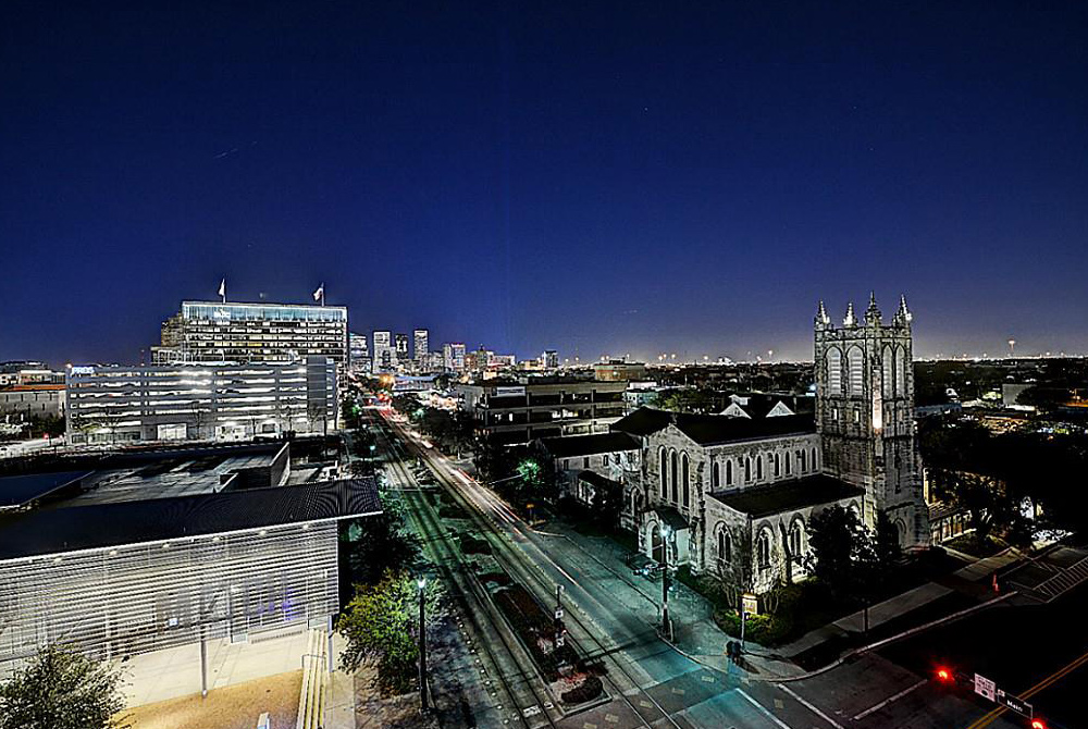 Midtown Houston at Night